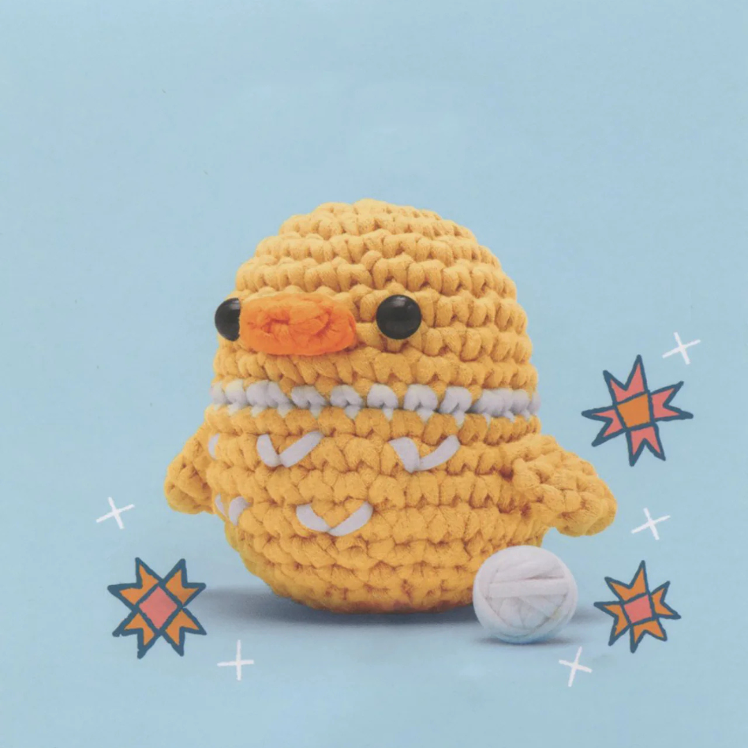 get the exclusive chuck the duck woobles crochet kit at Missouri Star Quilt Co.