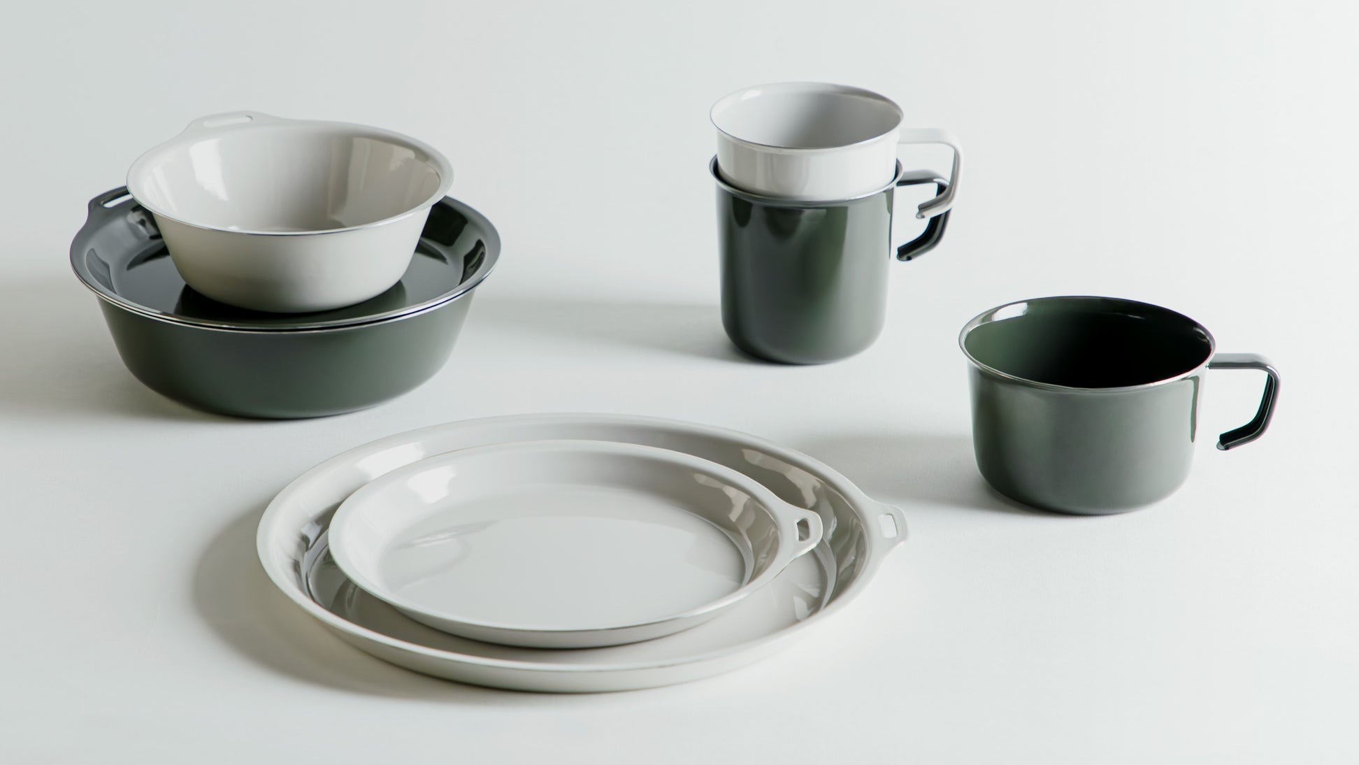TASSE LARGE KINTO FORIS (400ML/13.6OZ) VERT CENDRE