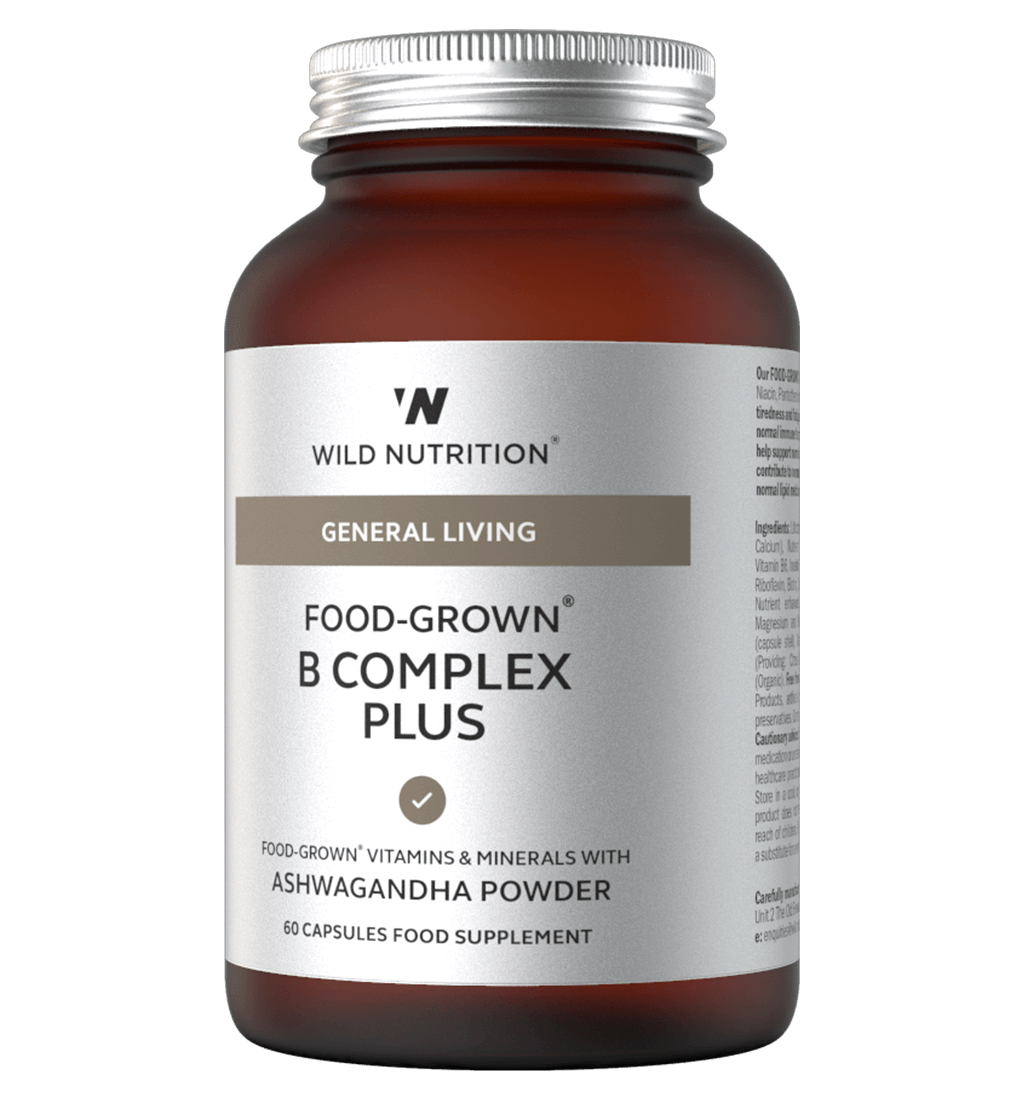 FoodGrown B Complex Plus Natural Supplements & Wild Nutrition