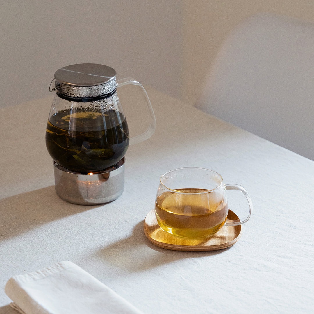KINTO UNITEA CUP AND WILLOW COASTER (125X125MM/5X5IN) WILLOW THUMBNAIL 2