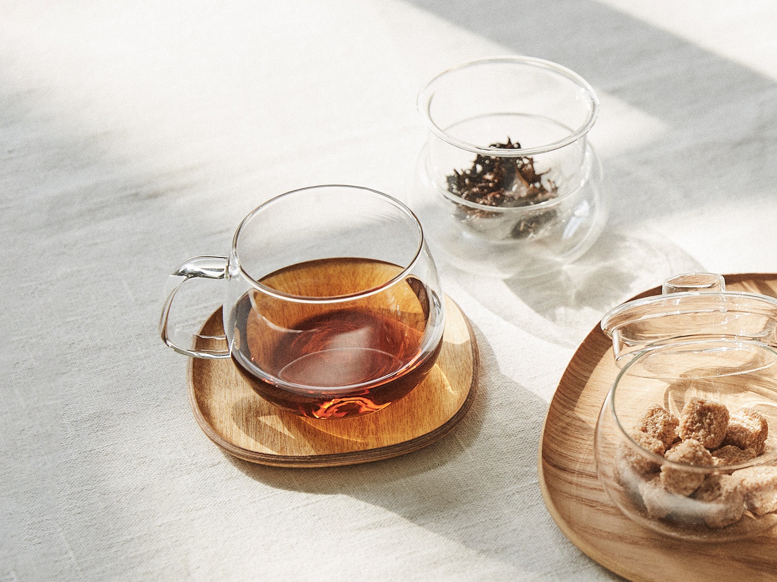 KINTO UNITEA CUP AND WILLOW COASTER (125X125MM/5X5IN) WILLOW THUMBNAIL 3