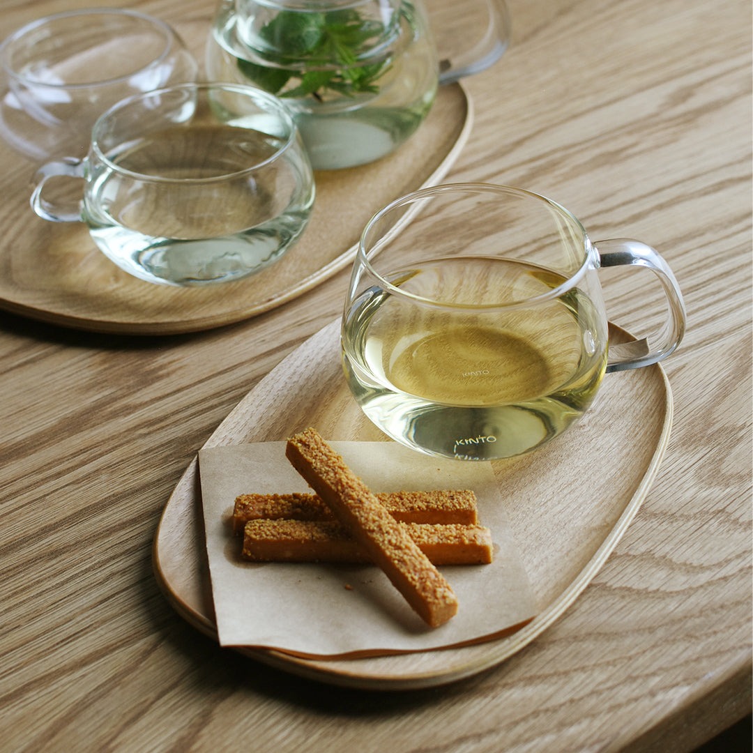 KINTO UNITEA CUP AND WILLOW TRAY (210X145MM/8.4X5.8IN) WILLOW THUMBNAIL 2
