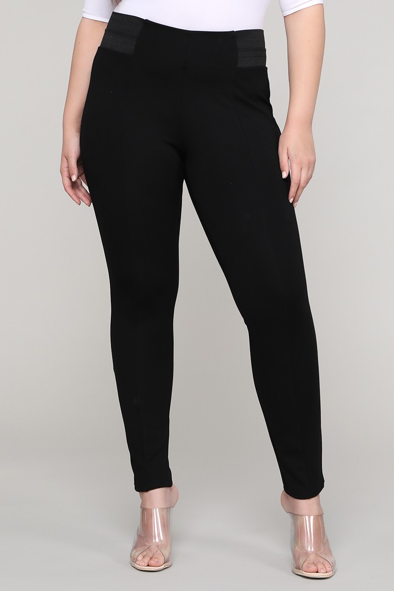 plus size ponte pants