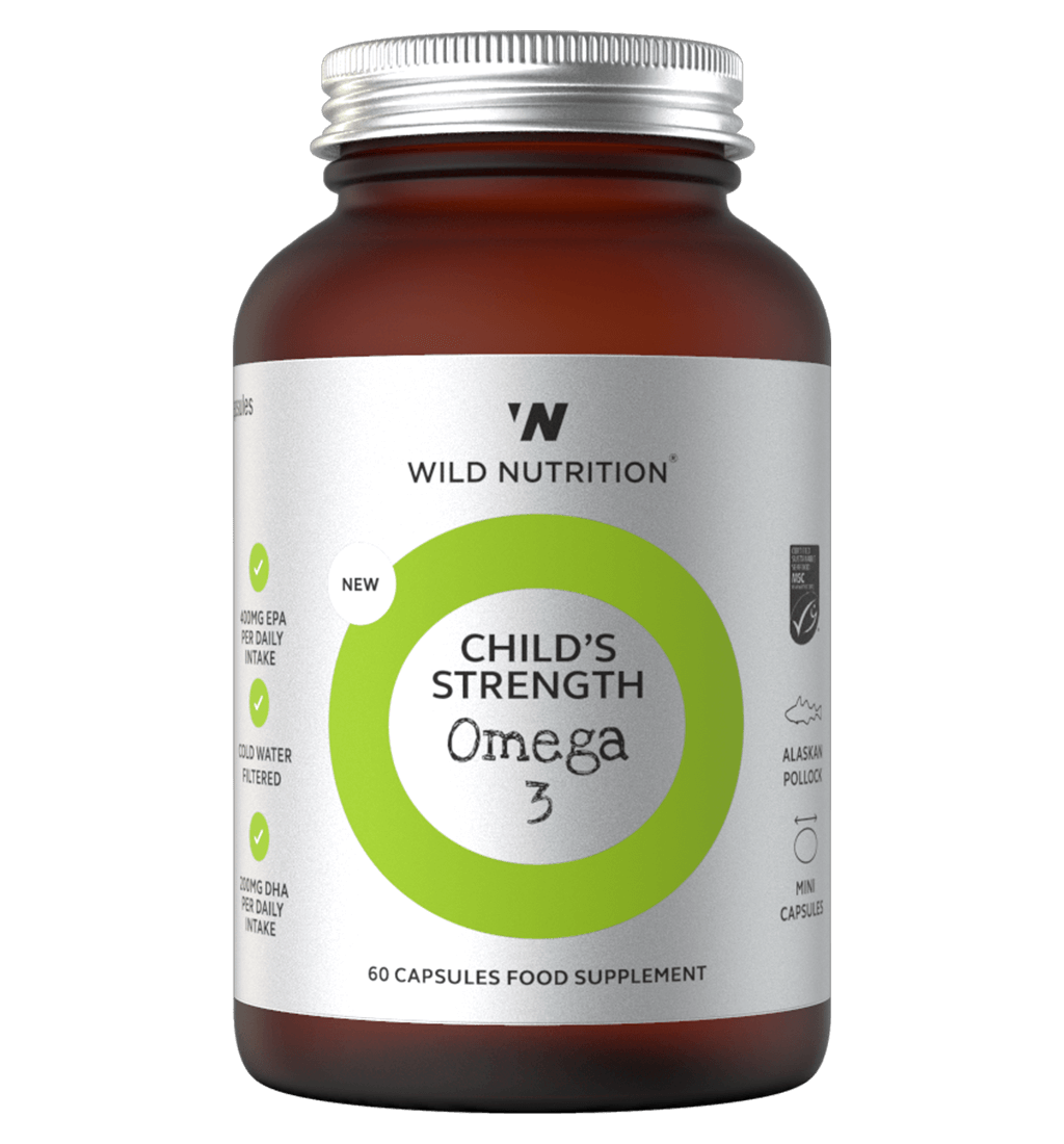 Child’s Strength Omega 3 Fish Oil For Children & Wild Nutrition