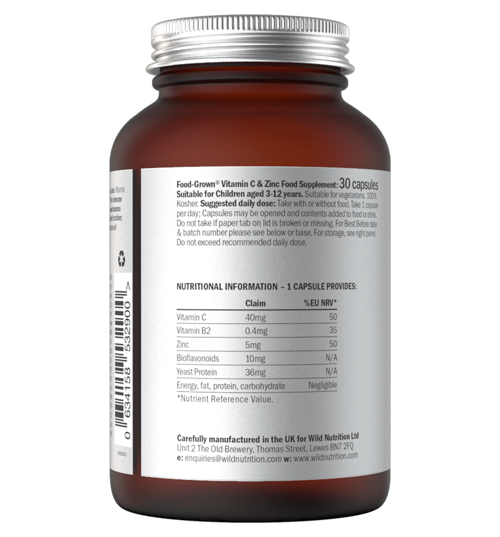 Food-Grown Vitamin C & Zinc | Created For Children & Wild Nutrition