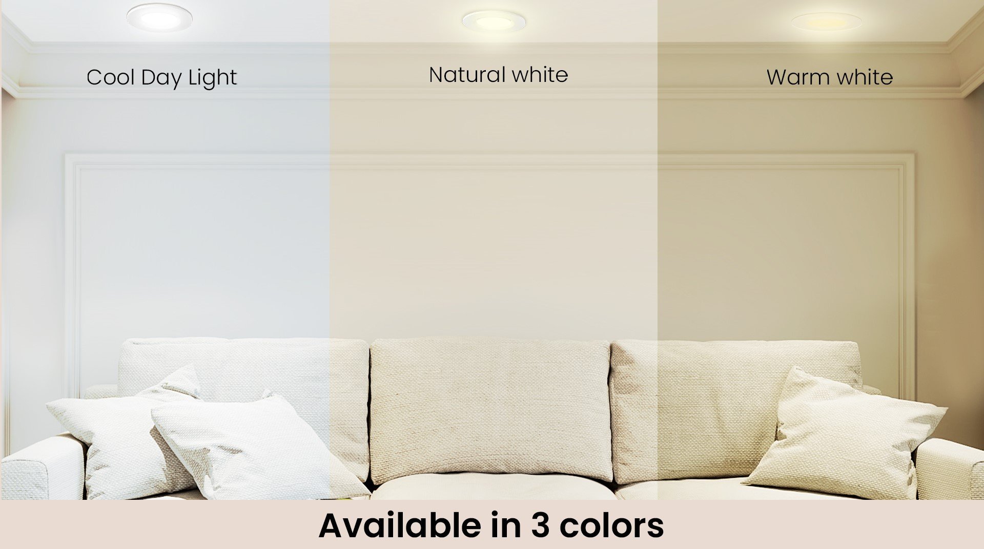 Available in 3 Colors