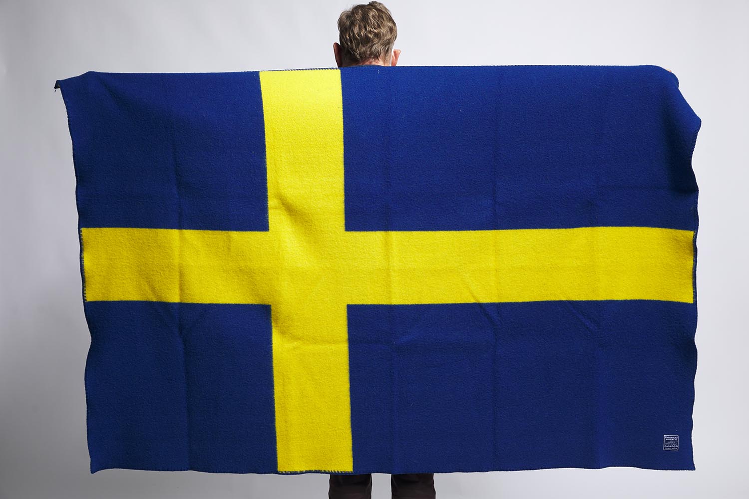 image of Swedish Flag Wool Throw