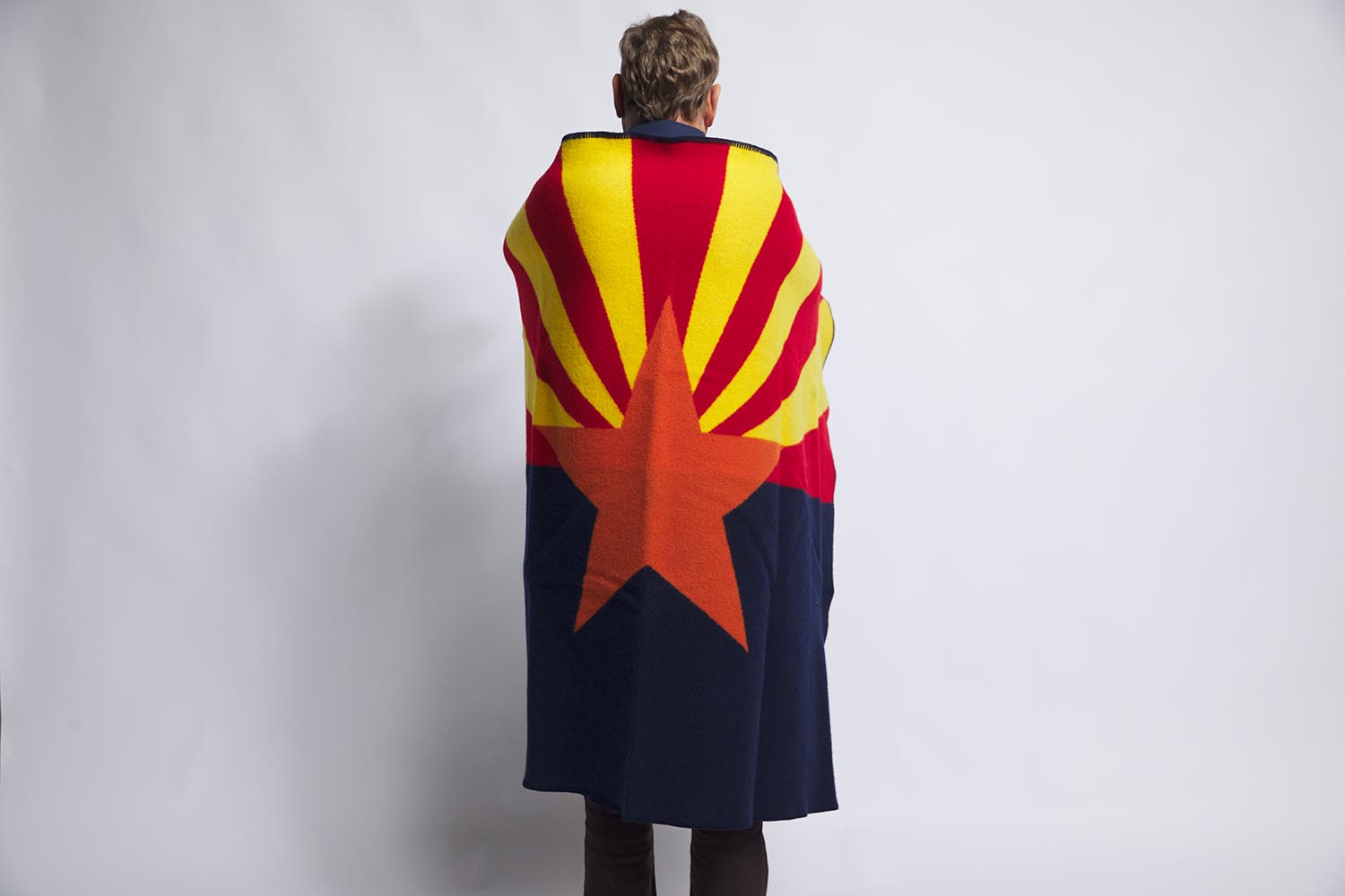 image of Arizona Flag Wool Throw