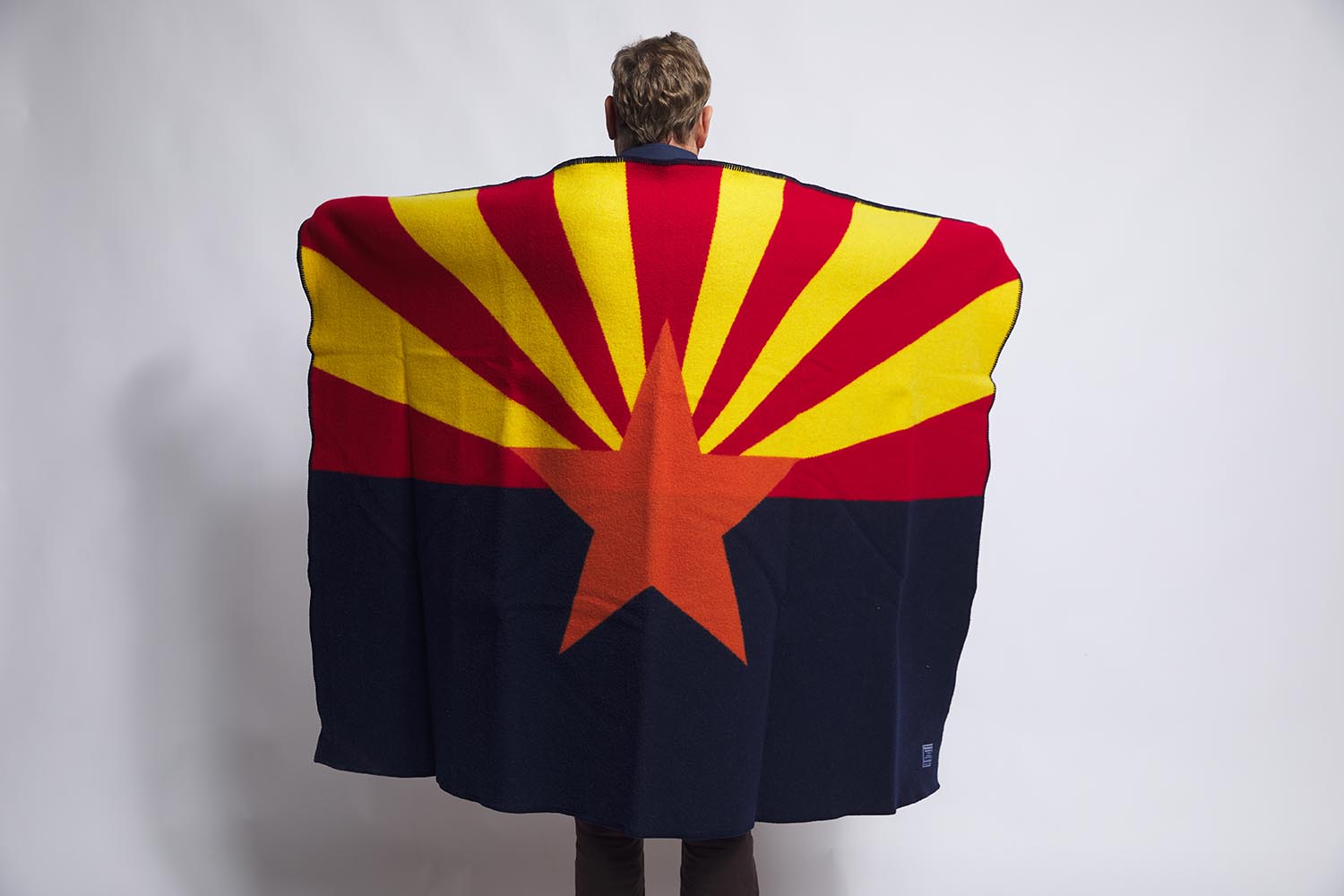 image of Arizona Flag Wool Throw