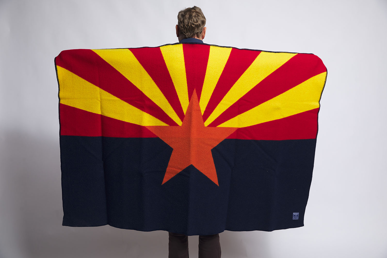 image of Arizona Flag Wool Throw