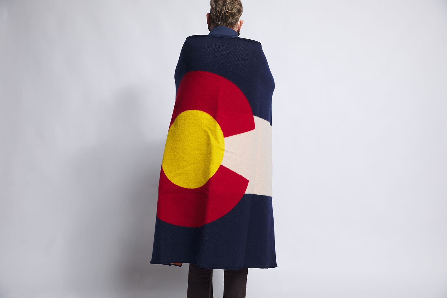 image of Colorado Flag Wool Throw