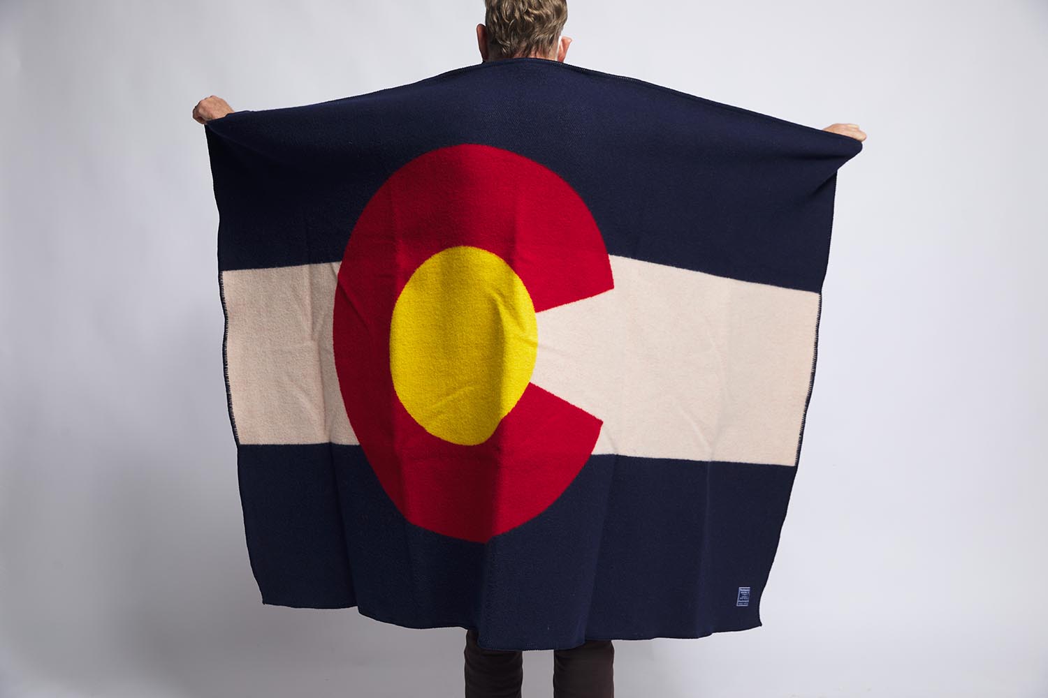 image of Colorado Flag Wool Throw