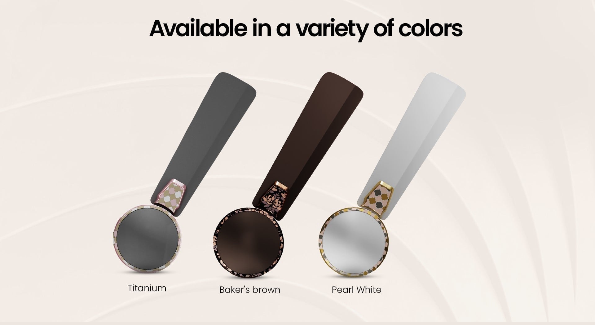 Available in a variety of colors