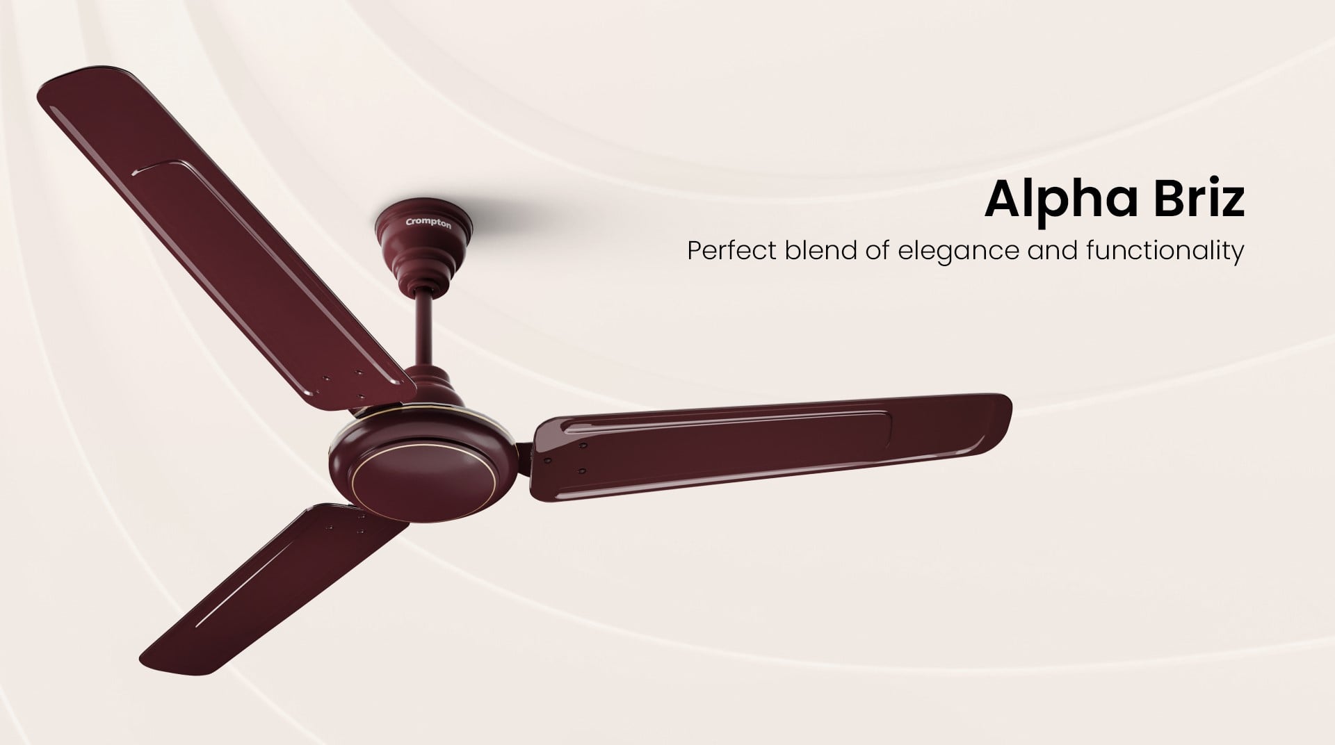 Crompton Surebreeze Alphabriz |Star Ceiling Fan: Shop Crompton