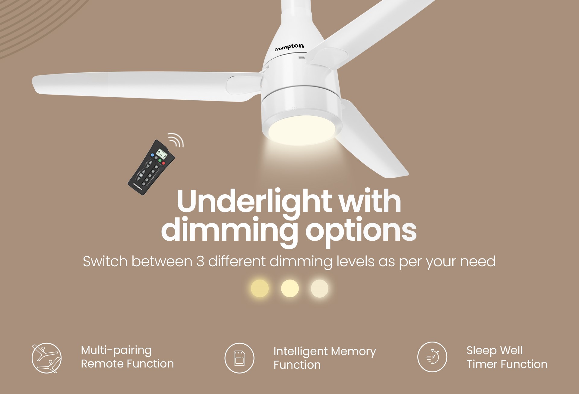 Underlight with Dimming Options