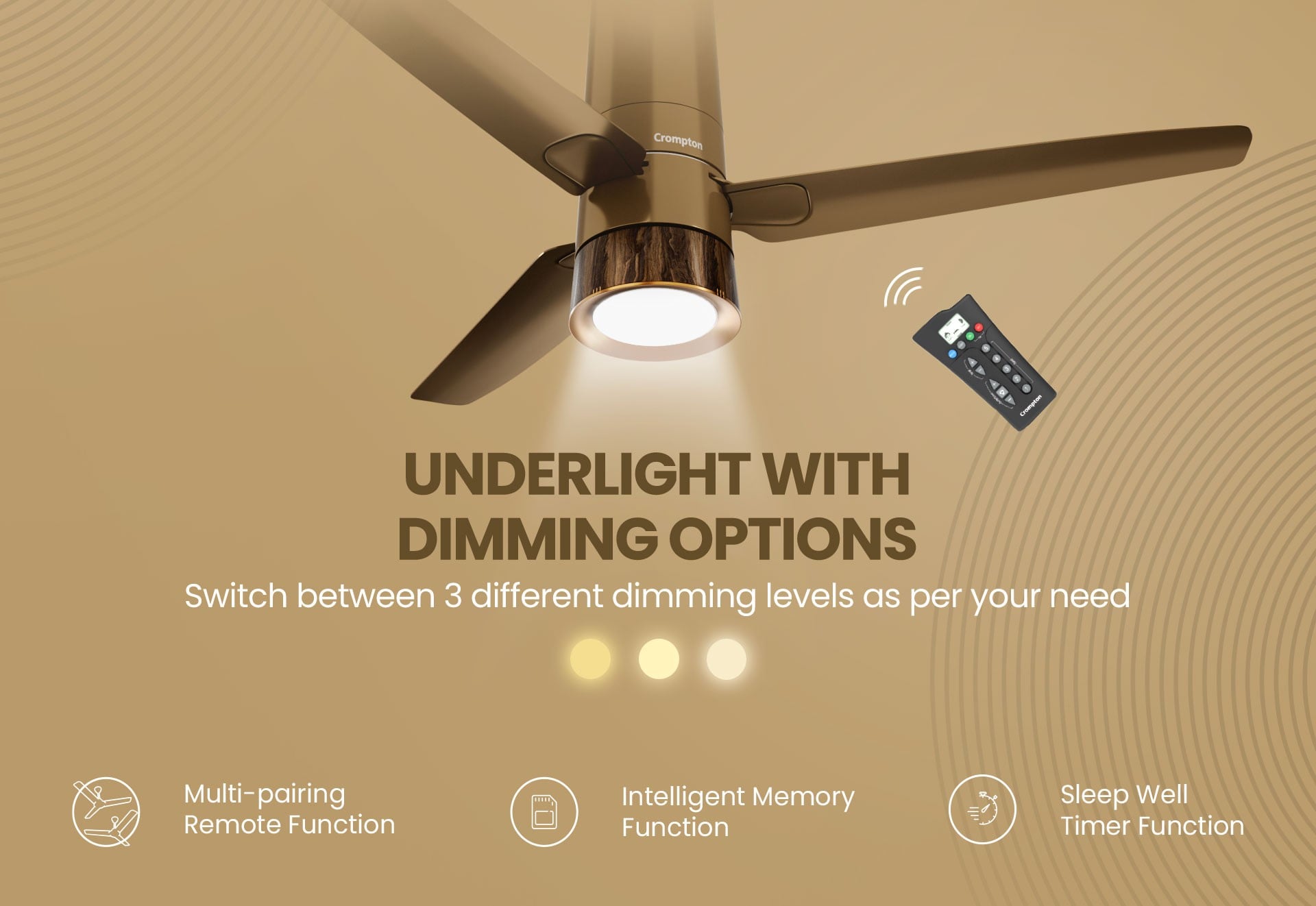 Underlight with Dimming Options