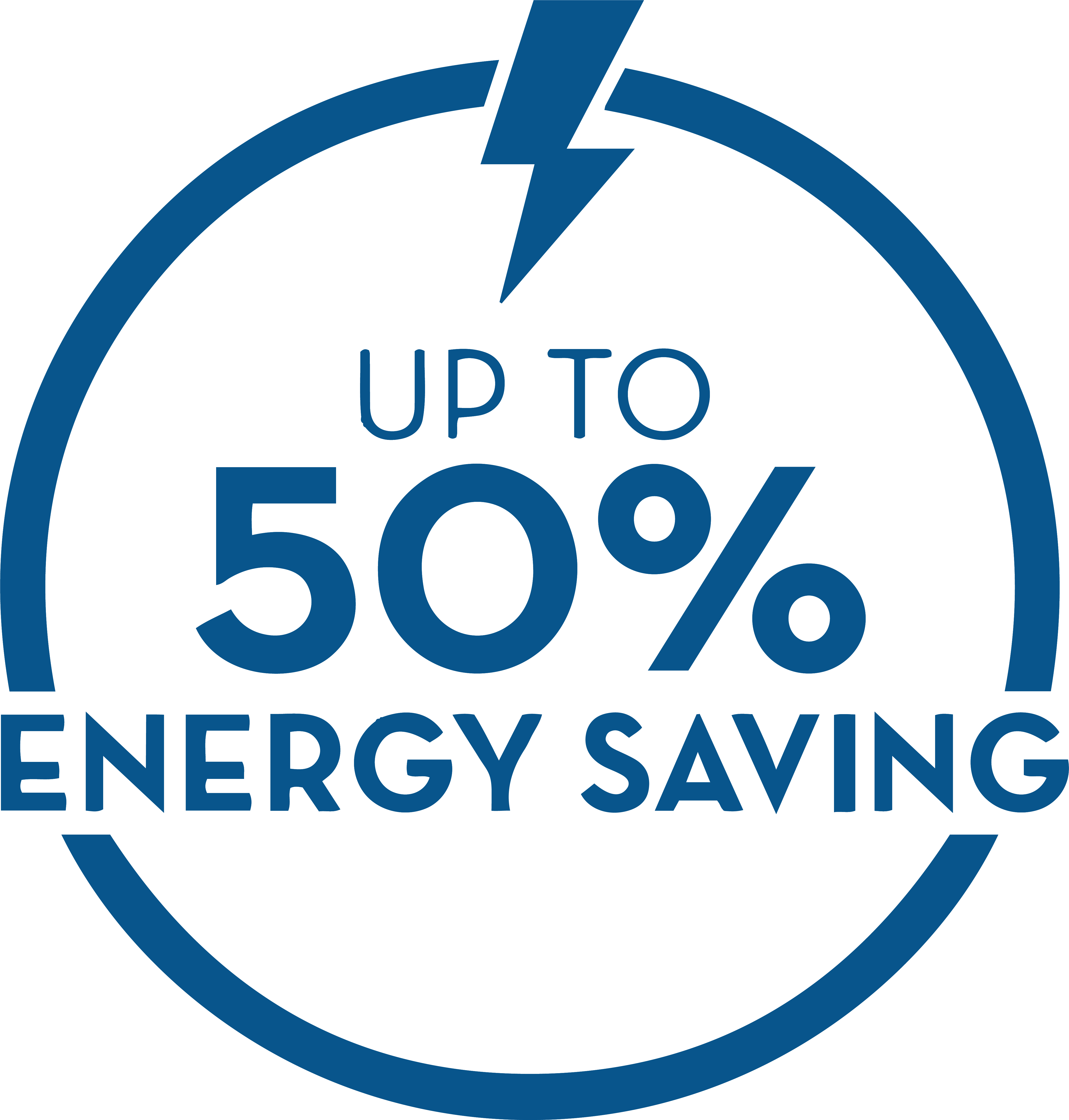 50% energy savings