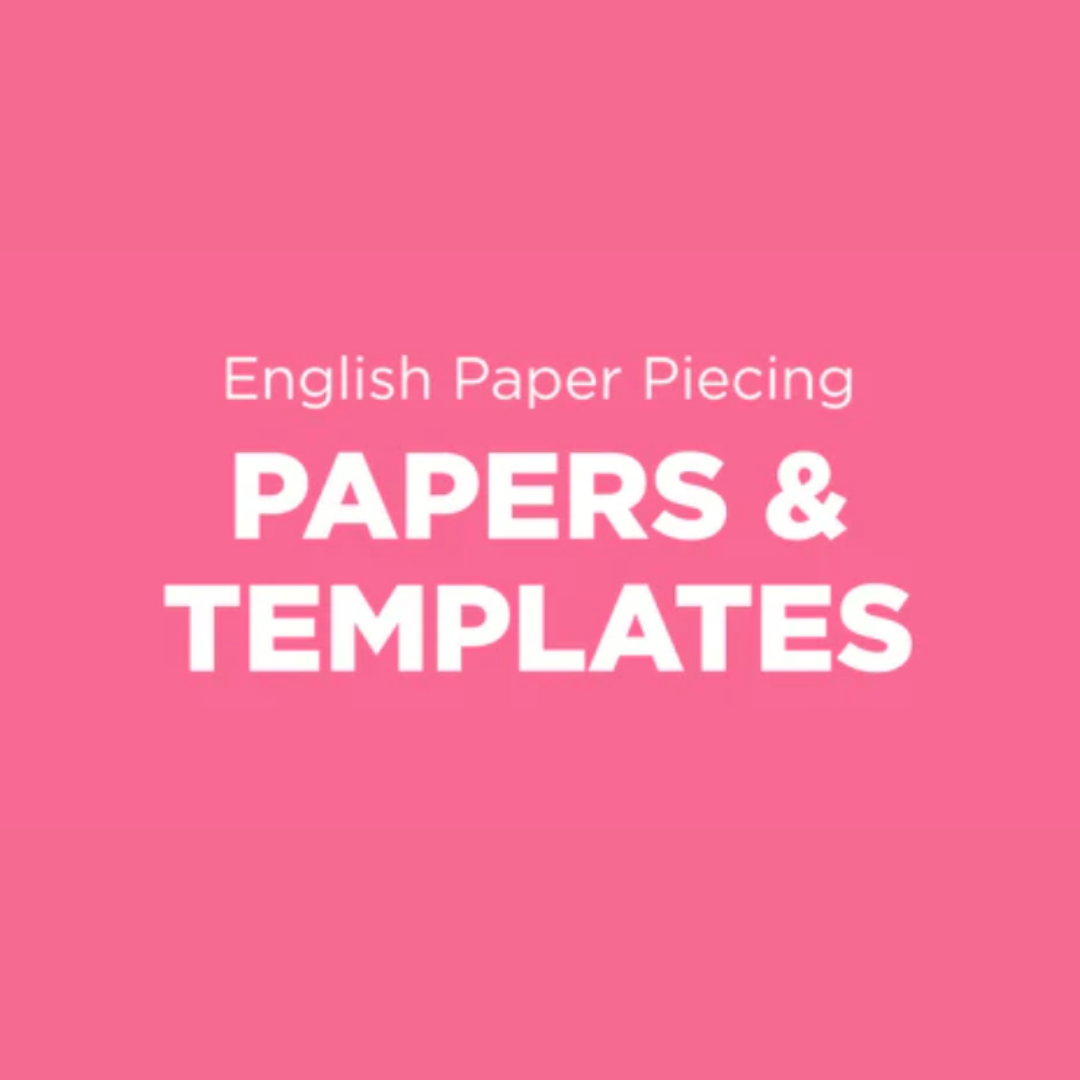 shop a variety of English Paper Piecing Templates & EPP Papers to kickstart your creative projects!
