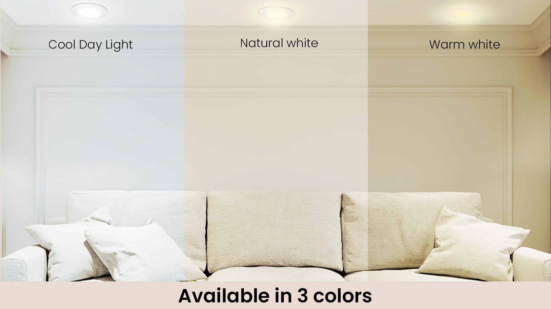 Available in 3 Colors