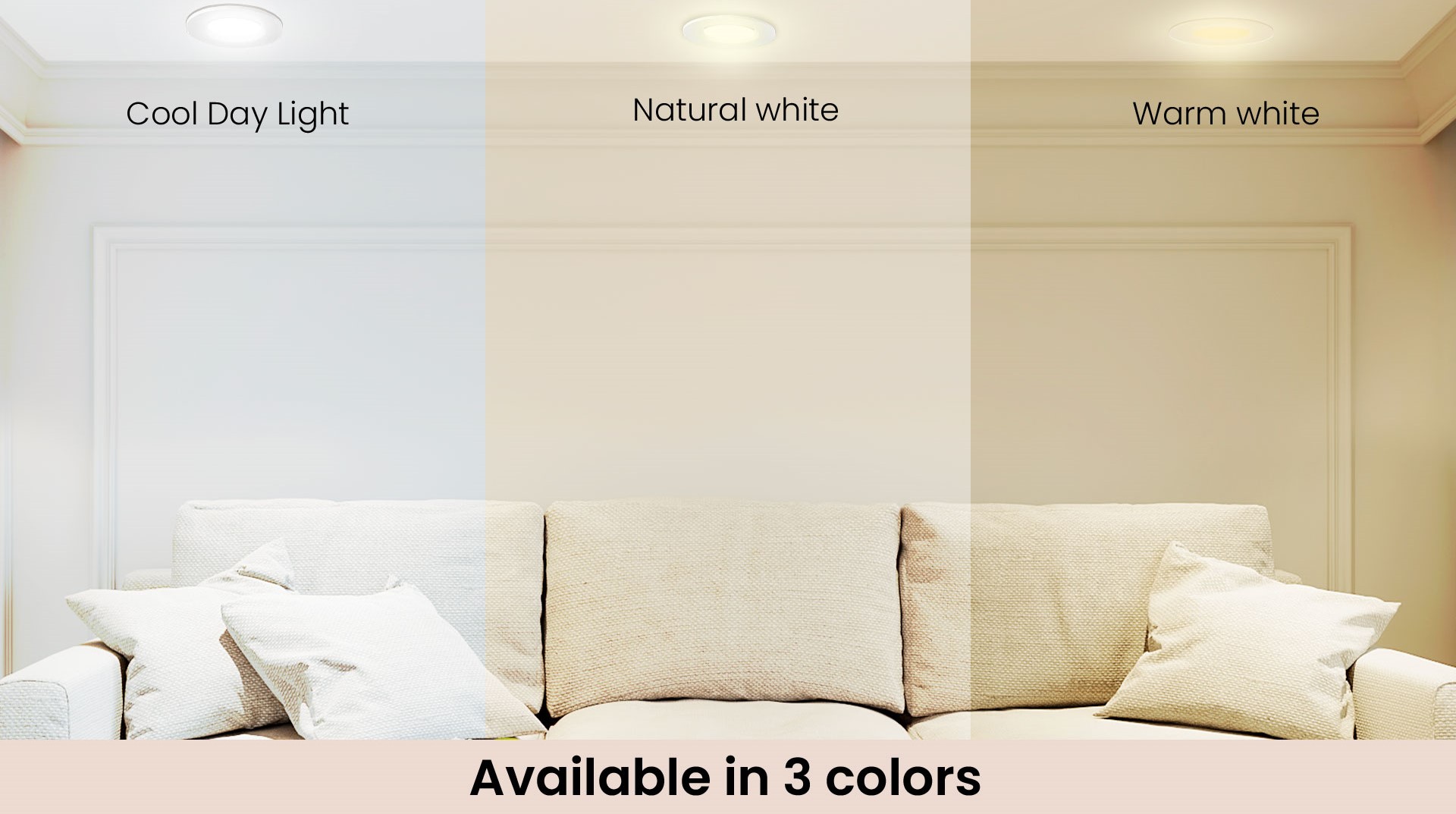 Available in 3 Colors