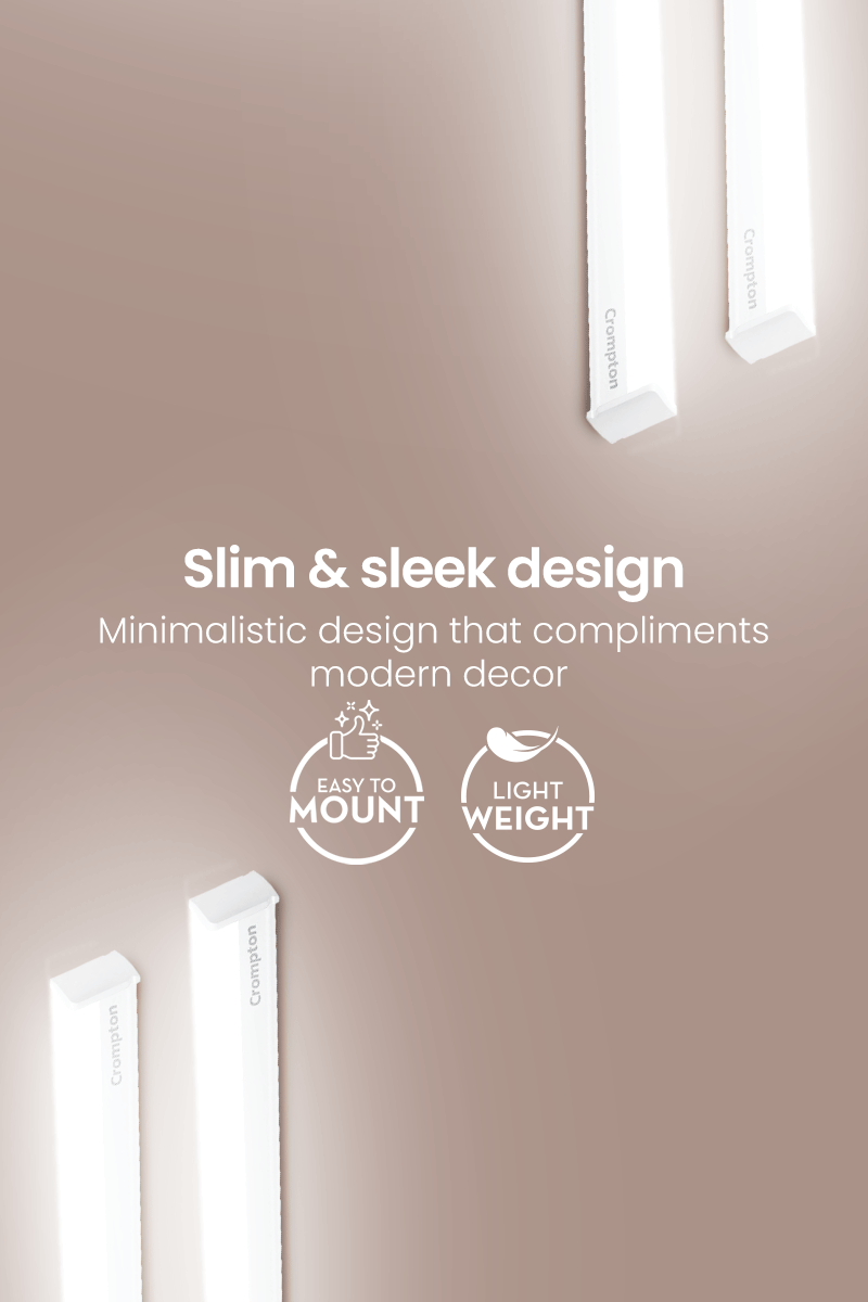 Slim & Sleek Design