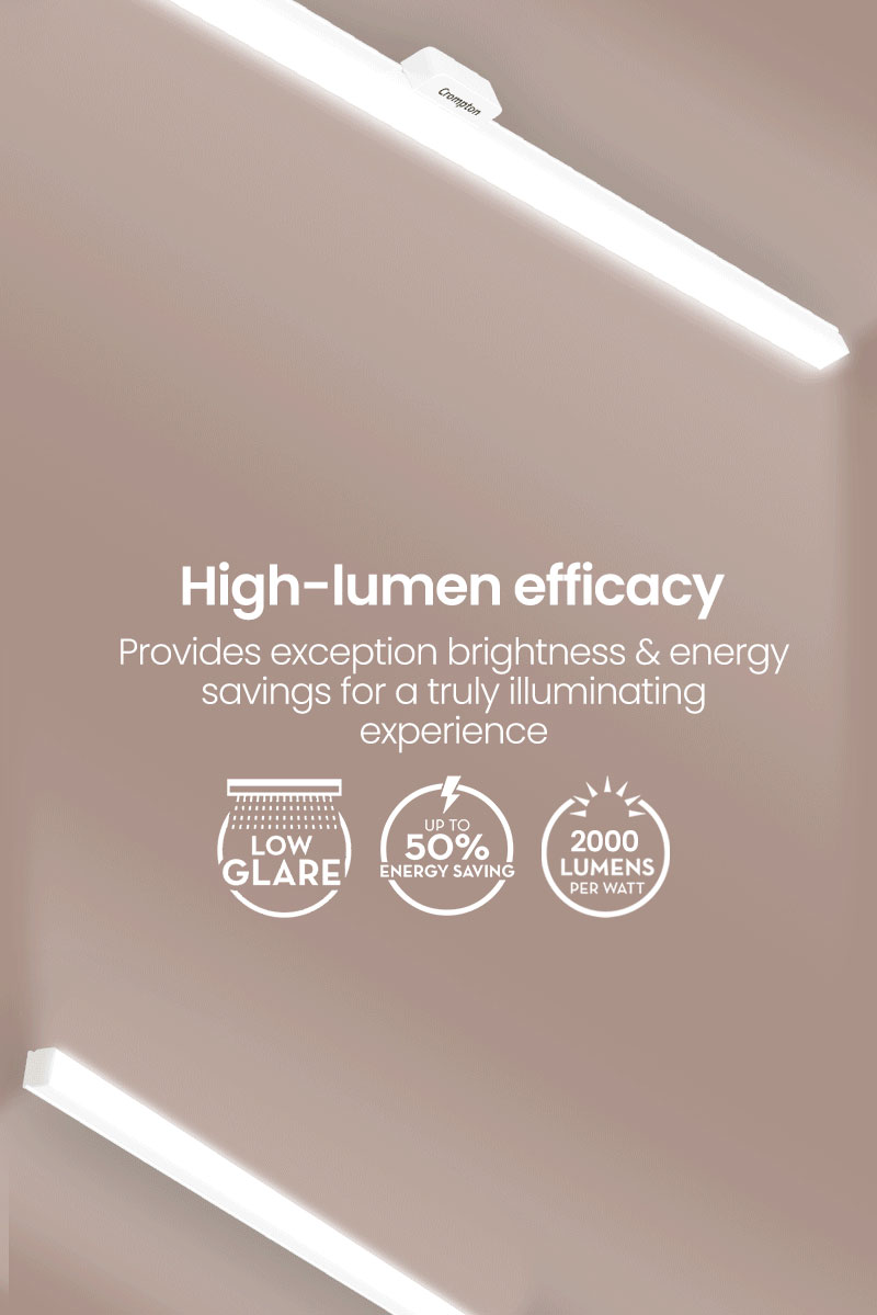 High Lumen Efficacy