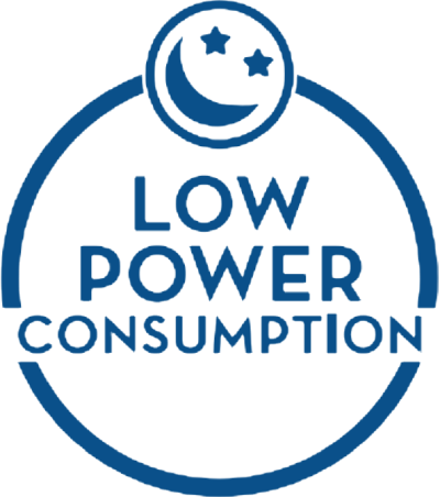 Low power consumption