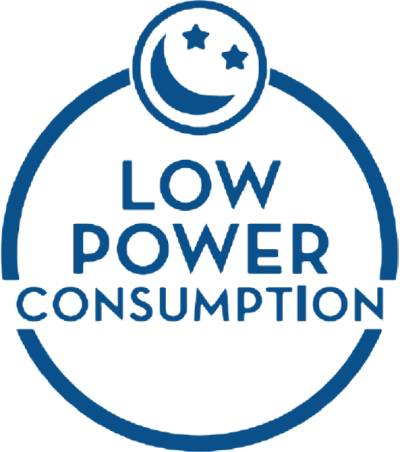 Low power consumption