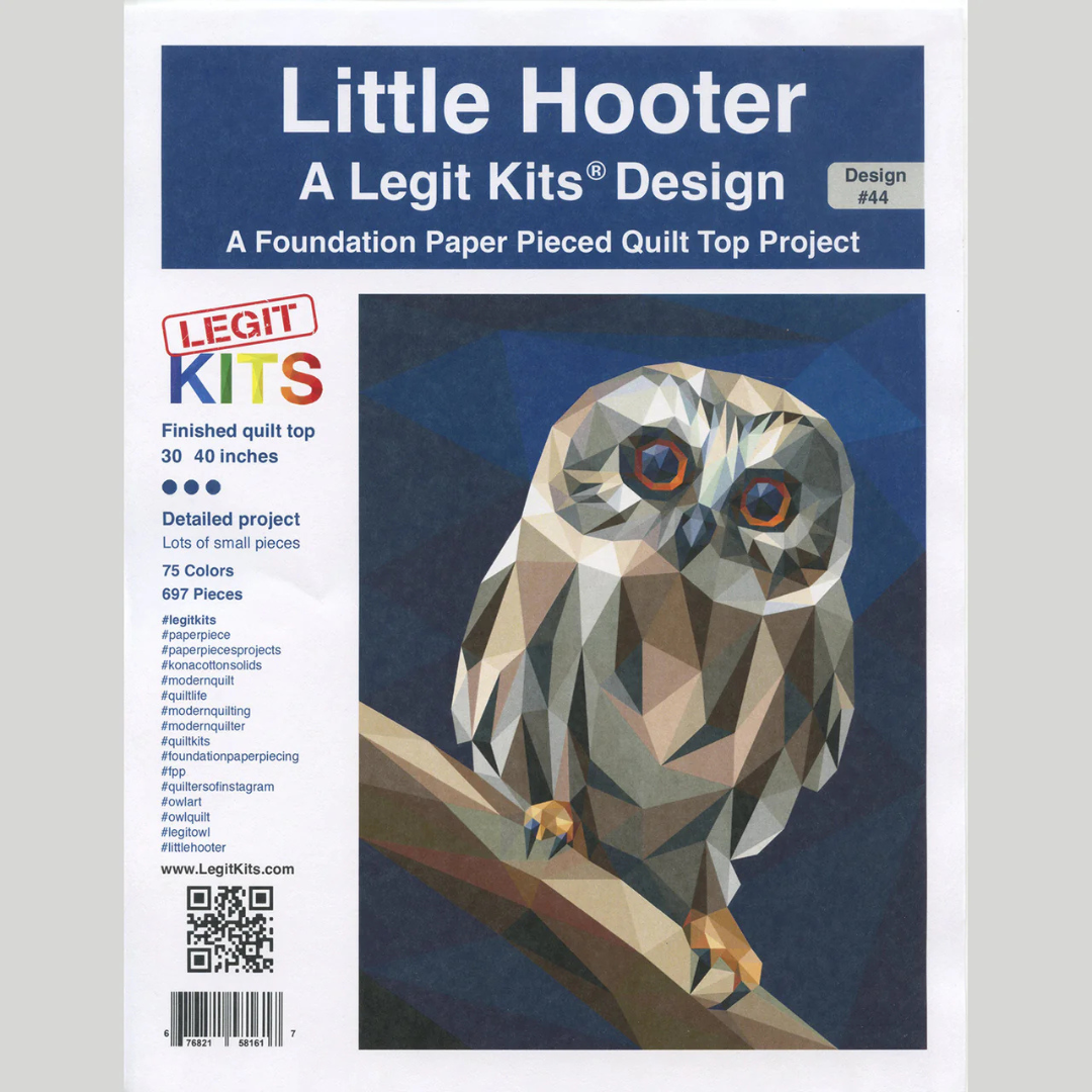  Dive into our collection of Legit Kits foundation piecing kits and experience the simplicity behind their beauty!