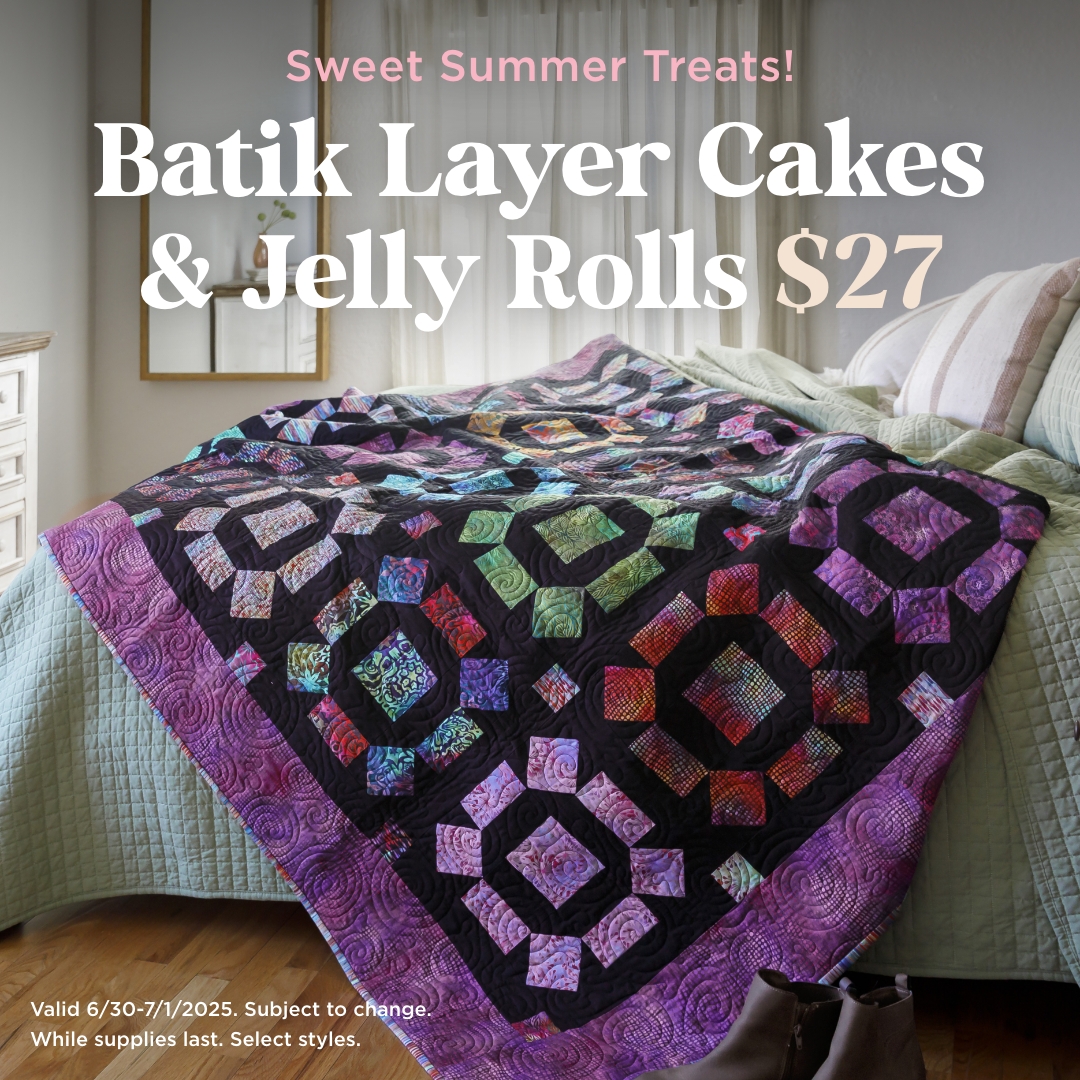 Batik Jelly Roll & Layer Cake Sale