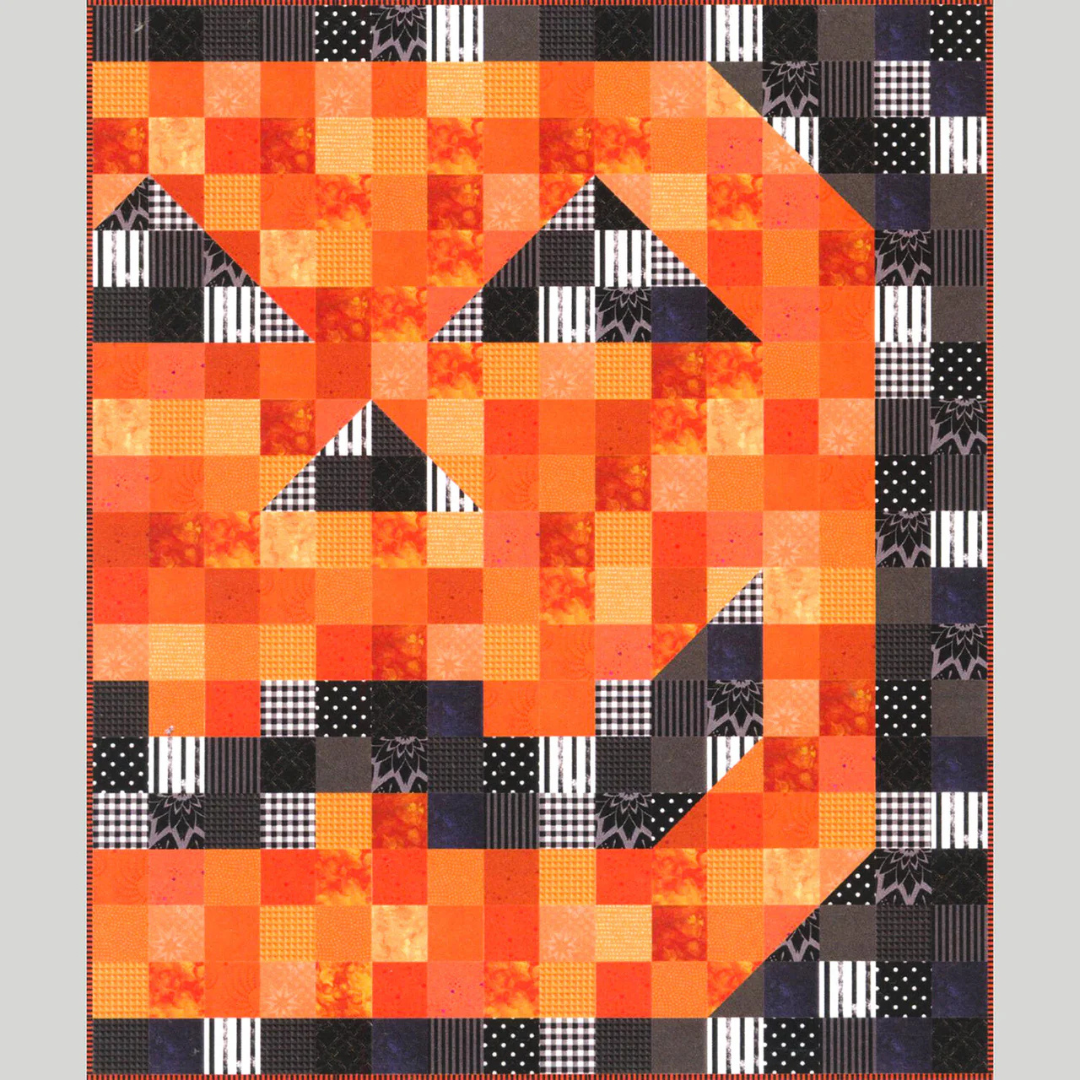 stitch up these spooky quilt kits for halloween!