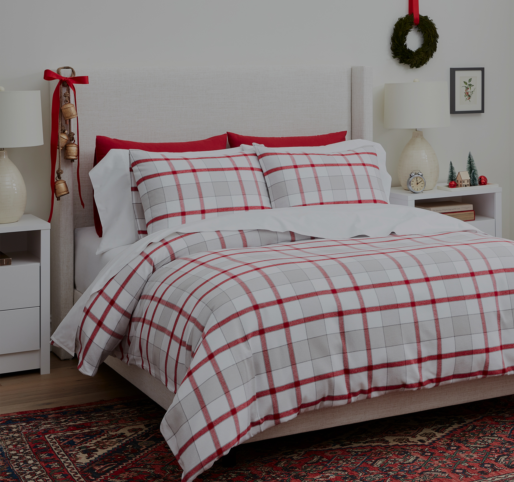 Festive Holiday Bedroom header image