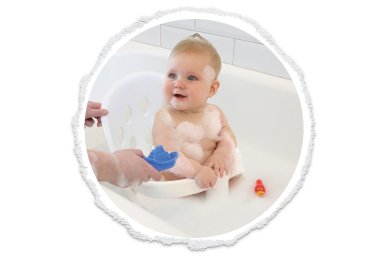 unleash the potential of poppy with poppy™ bath seat!