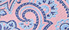 Westport Black Silk Paisley Tie, Pink