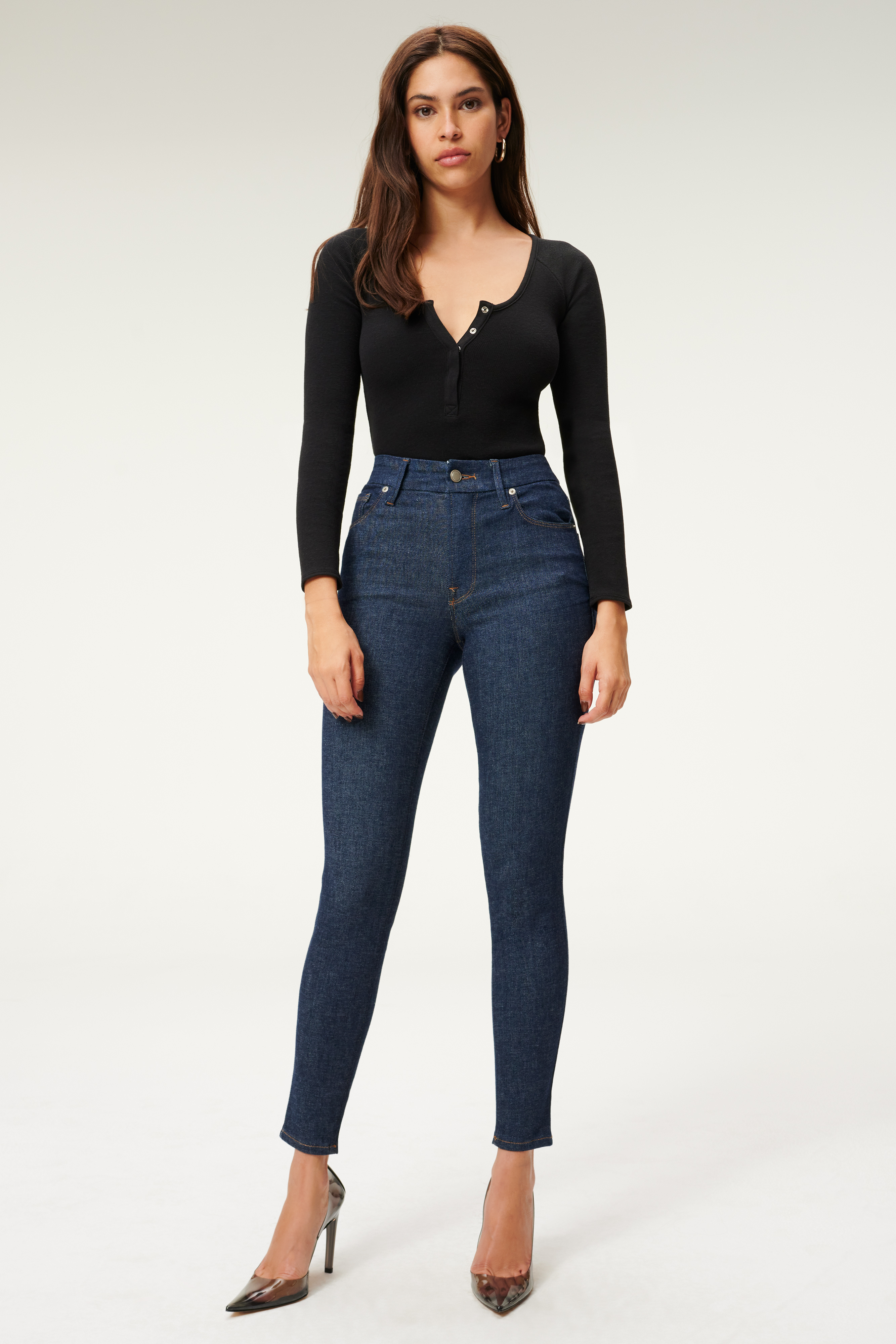 Styled with ALWAYS FITS GOOD LEGS SKINNY JEANS | DEEP BLUE004