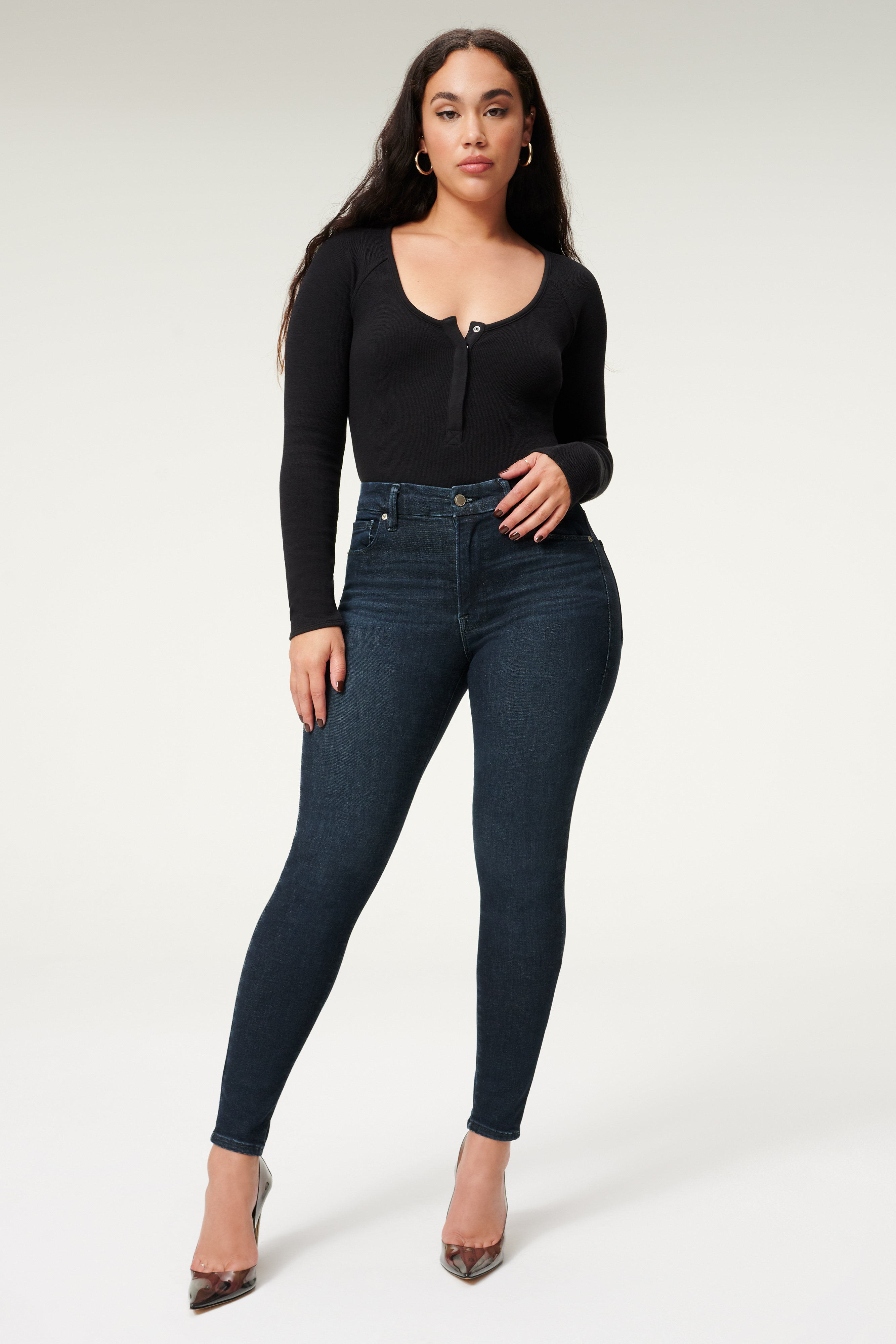 Styled with ALWAYS FITS GOOD LEGS SKINNY JEANS | DEEP BLUE002