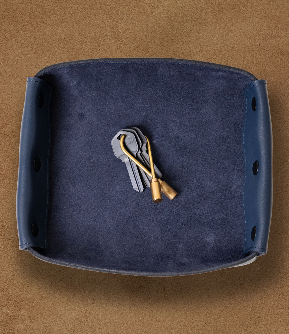 Leather Valet Tray