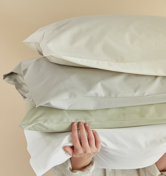The Recycled Down Pillow by Rise & Fall