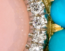Variant Pink Opal and Turquoise