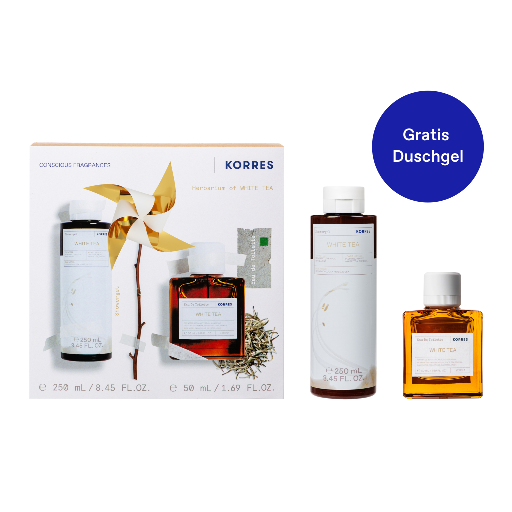 Korres Geschenk-SetWHITE TEA DUFTSET für Sie 1