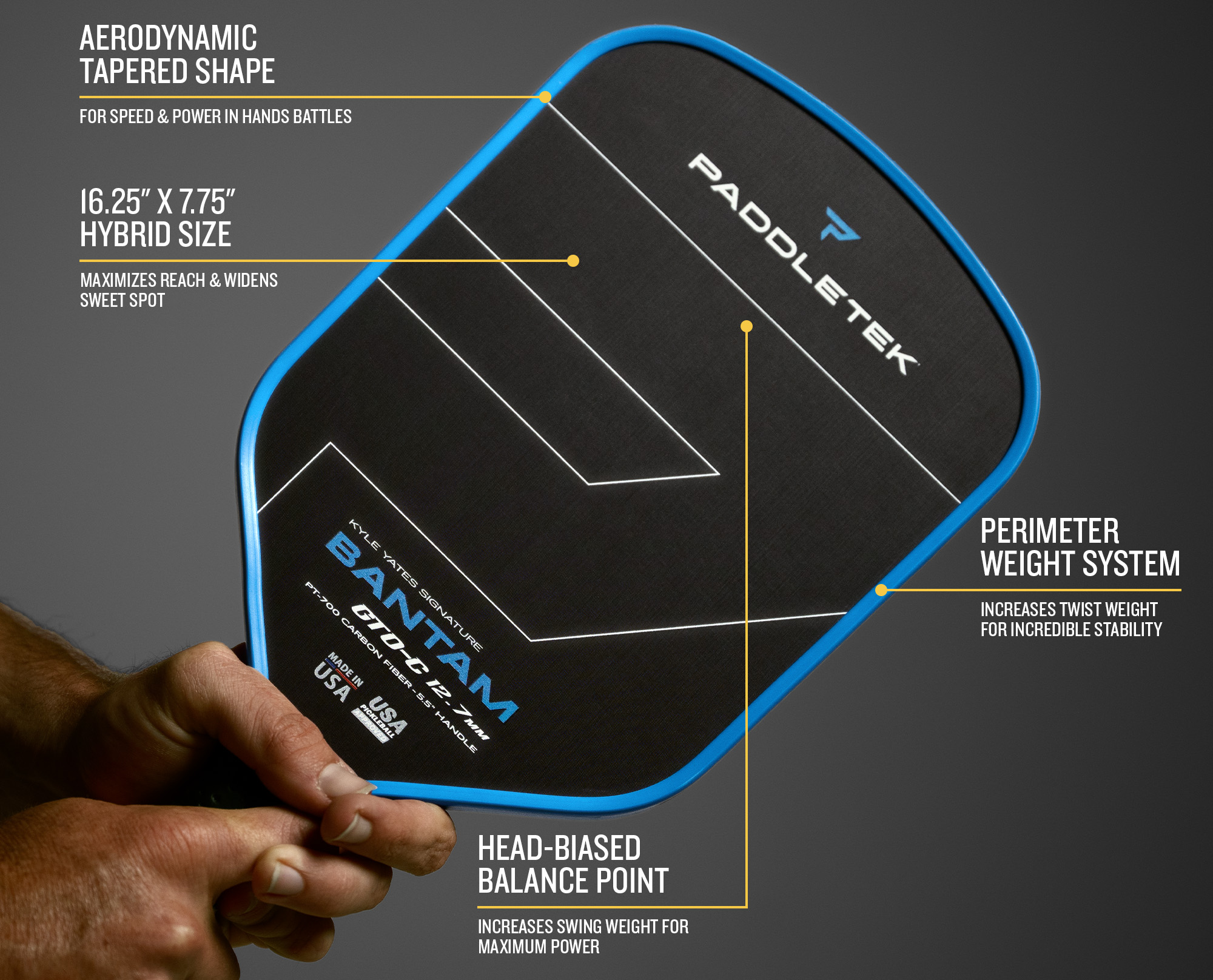 Bantam GTO-C 14.3 Features - See Performance Specs