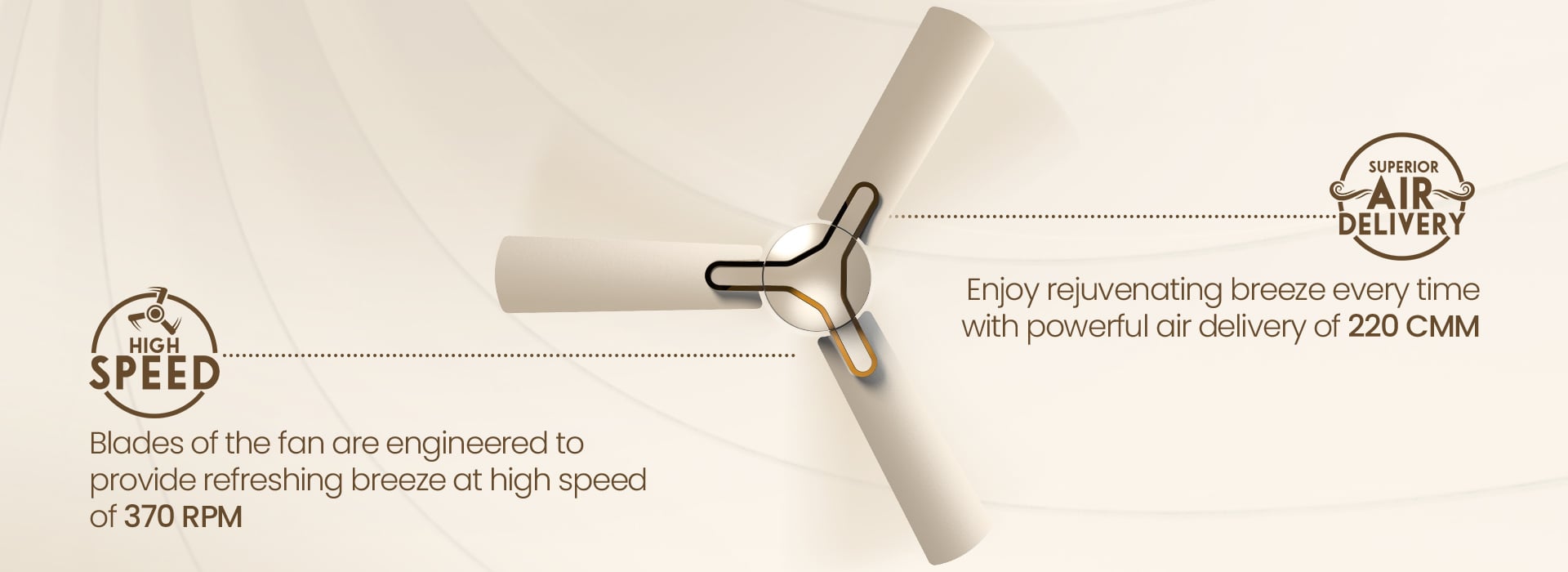 High Speed, Superior Air Delivery