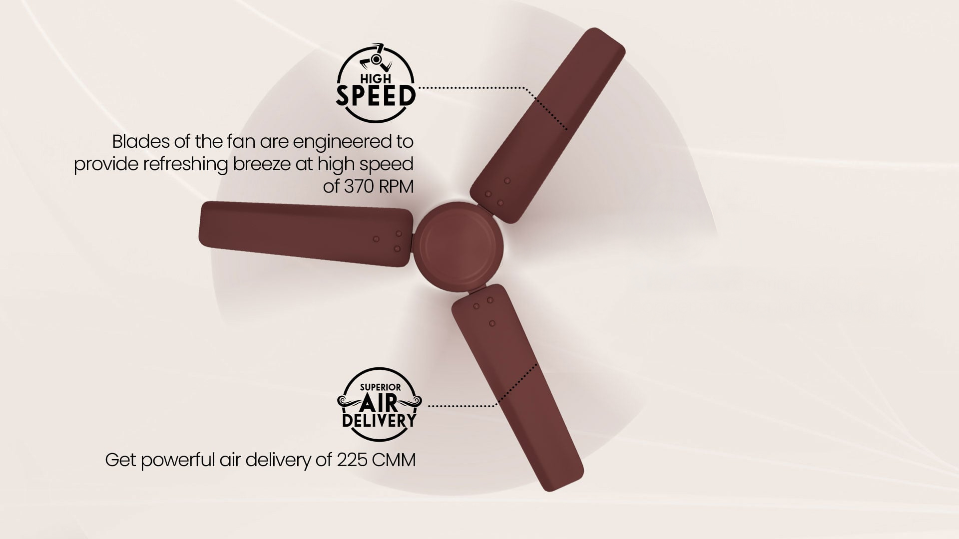 High Speed, Superior Air Delivery