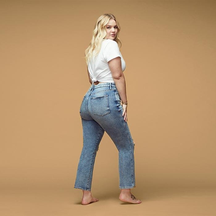 girl in jeans size 14 | 32