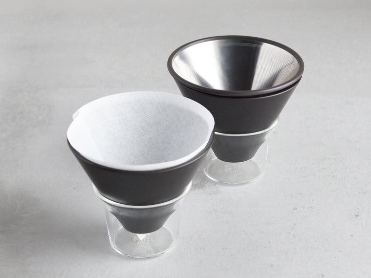 KINTO SCS-S04 REPLACEMENT PORCELAIN BREWER (4-CUP) BLACK THUMBNAIL 2