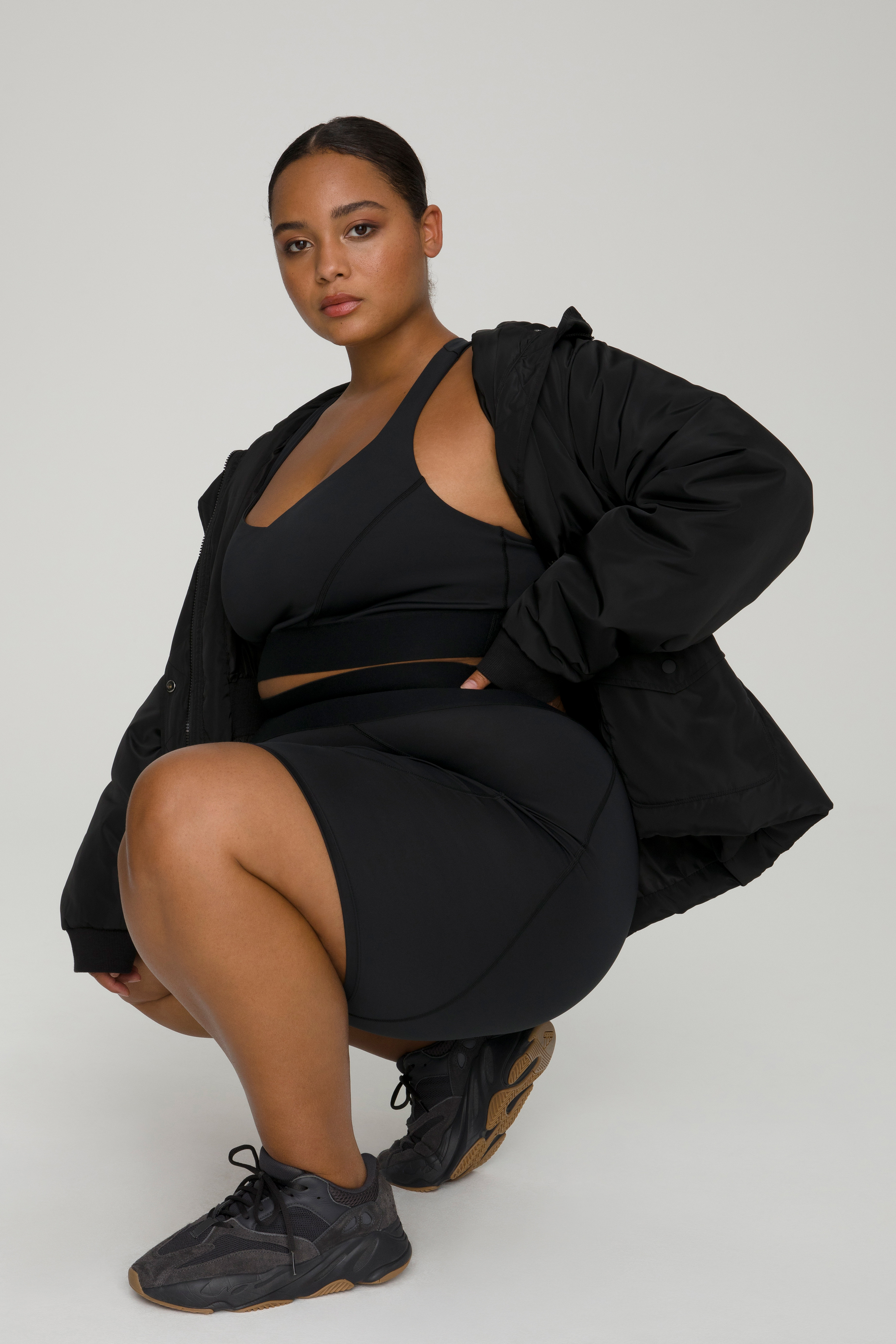 Styled With feature image for product ACTIVE ESSENTIAL ICON BRA | BLACK001