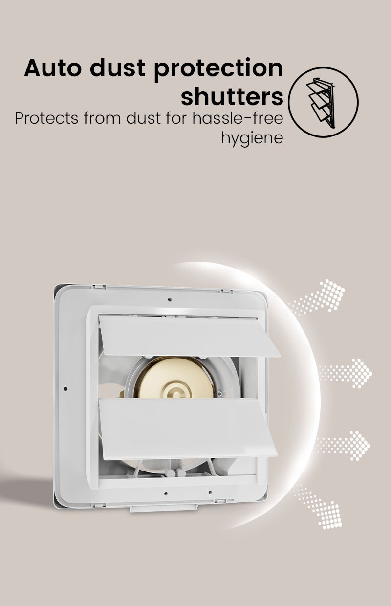 Auto Dust Protection Shutters