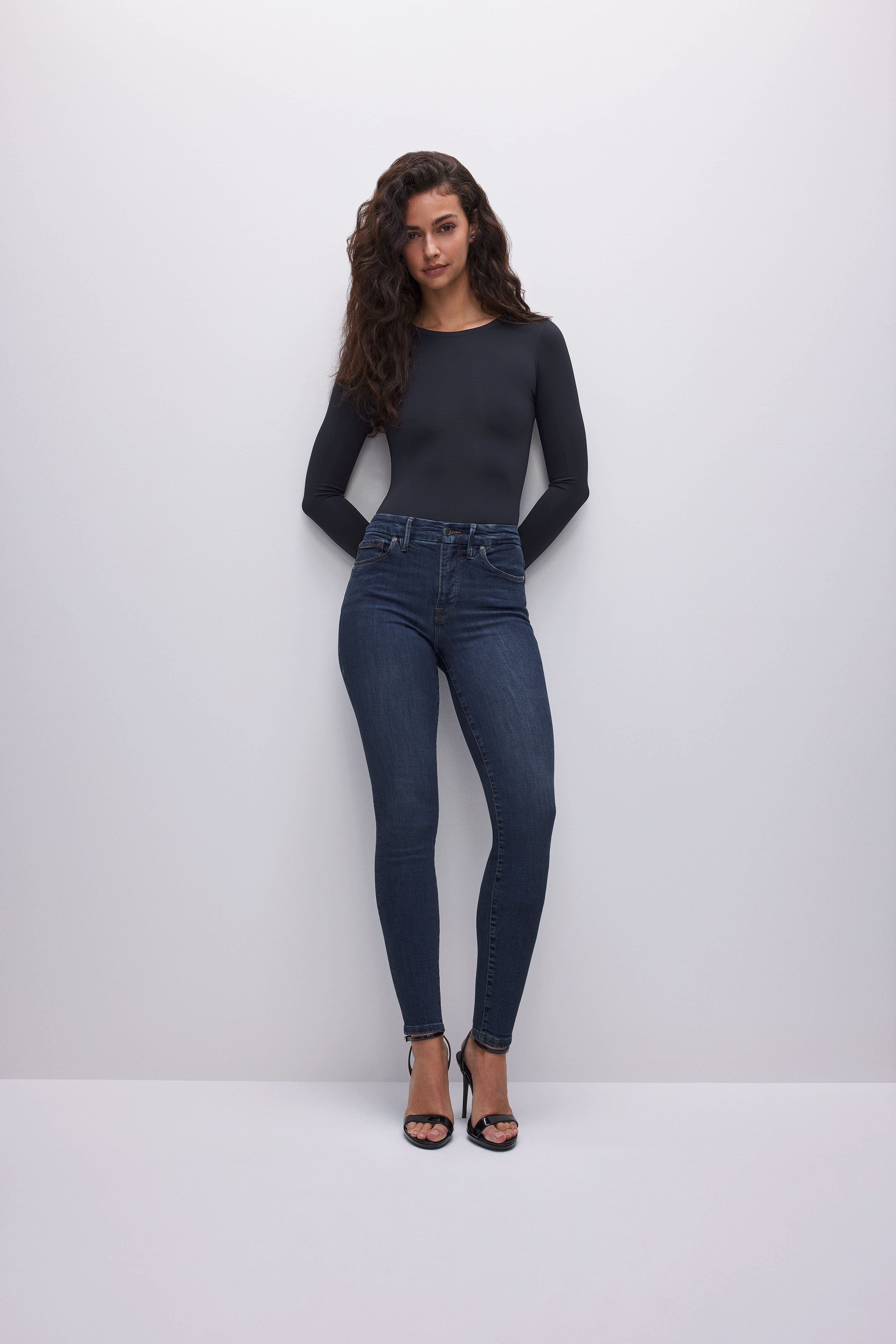 Styled with GOOD LEGS SKINNY JEANS | BLUE609