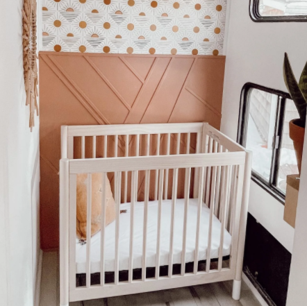 Gelato 4 in 1 Convertible Mini Crib Babyletto