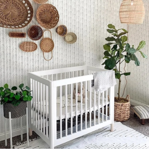 Gelato 4 in 1 Convertible Mini Crib Babyletto